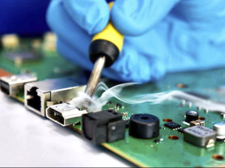 PlayStation 4 Pro HDMI port repair by HDMIPorts.com